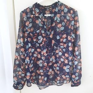 🌹3 for one🌹Sheer floral blouse